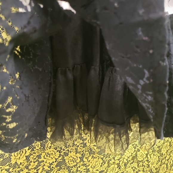 Darling Girl's Lace Skater Dress Fit & Flare with Peticoat - Picture 6 of 6